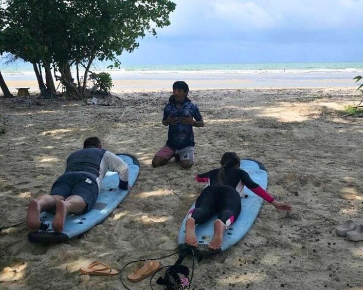 Picture 8 for Activity Khao Lak: Surfing Lesson with All Day Surfboard and Drink 4