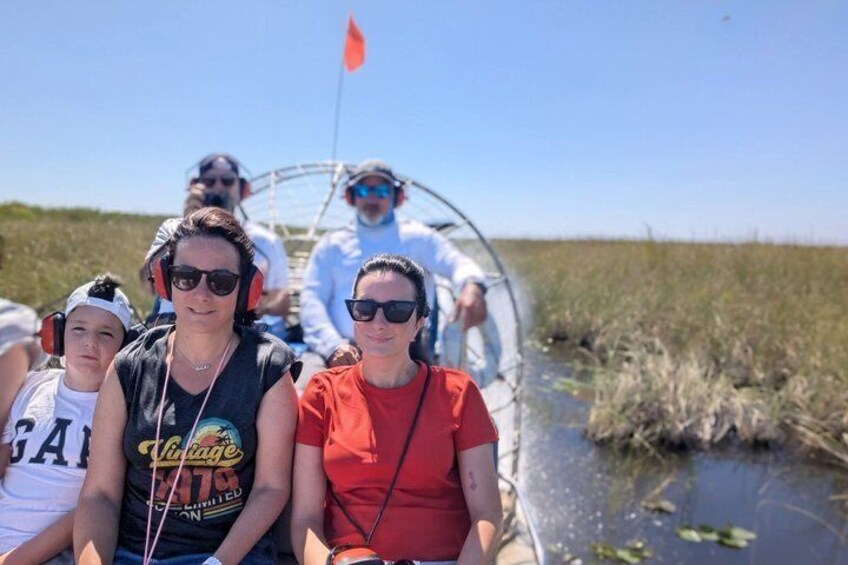 Everglades Excursion in Hydrofoil – French Guide (1h30) 1