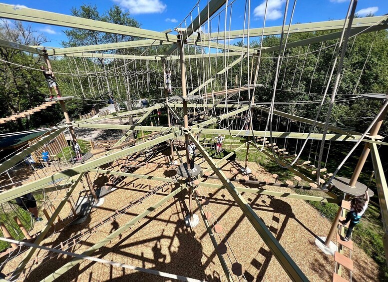 Picture 1 for Activity North Devon: SkyTrail High Ropes Course 5