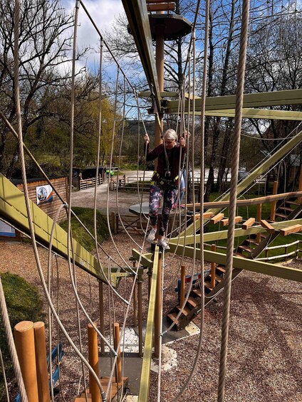 Picture 4 for Activity North Devon: SkyTrail High Ropes Course 4