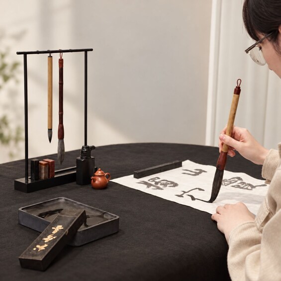 Picture 3 for Activity Busan: Join a Tea Ceremony & Create a Calligraphy Memento 3