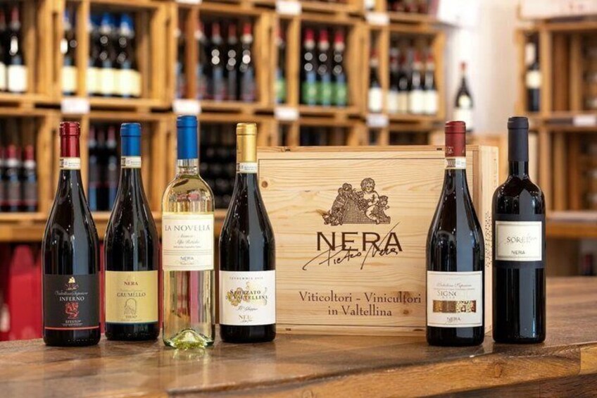 Wine tasting with visit to the winery in Valtellina in Chiuro 2