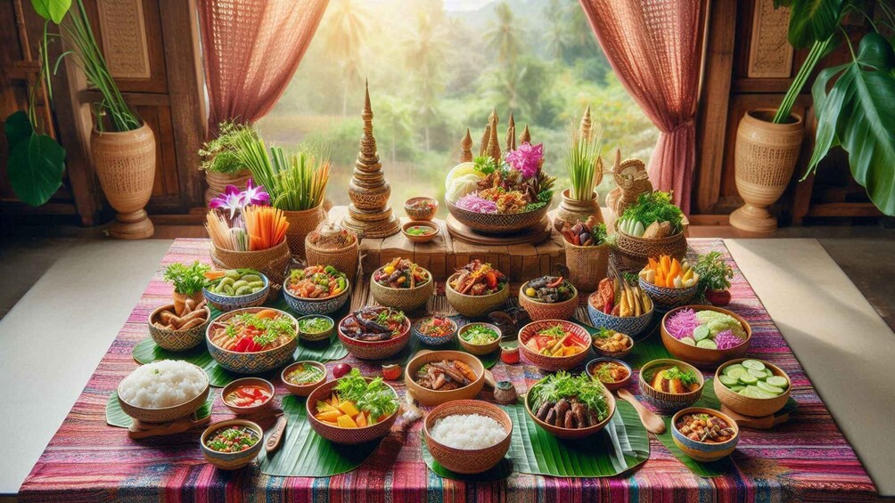 Picture 1 for Activity In Champasak: Listen to the Legends of the Mekong with a Tasting of Lao Dishes 4