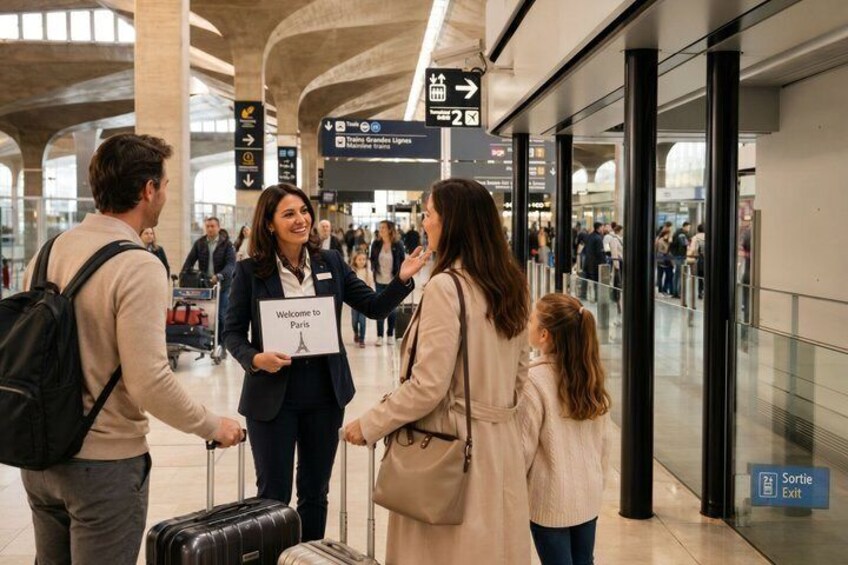 Paris Charles de Gaulle Airport Meet and Greet Service 4