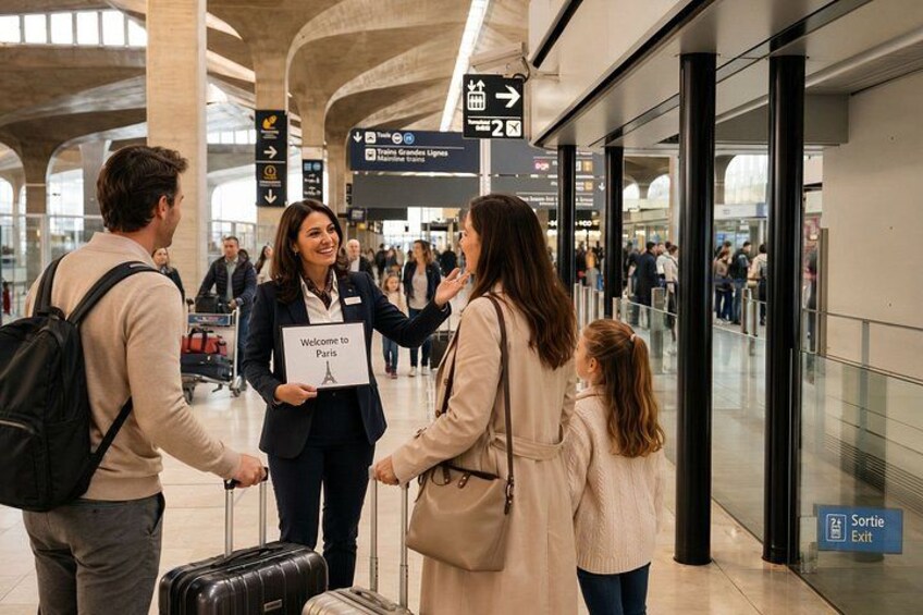 Paris Charles de Gaulle Airport Meet and Greet Service 4