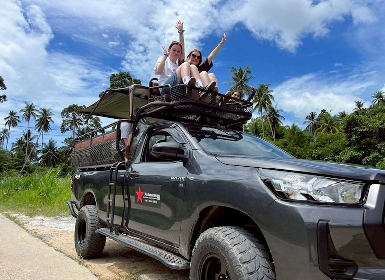 Koh Samui: Private 4x4 Tour with Big Buddha & Waterfall 1