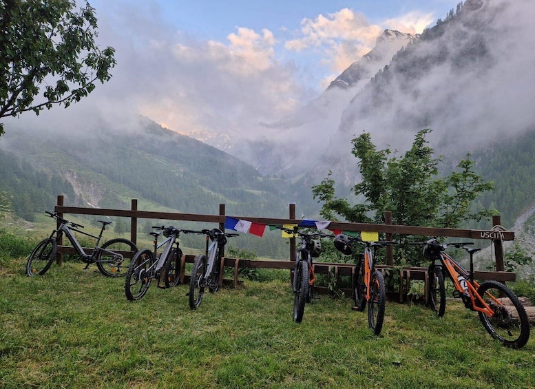 E-bike Tour and Dinner at Rifugio Troncea – Departure from Pragelato 1