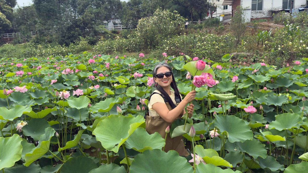 Picture 1 for Activity HANGZHOU: Farm Tour with Cooking Class and Flower Workshop 3