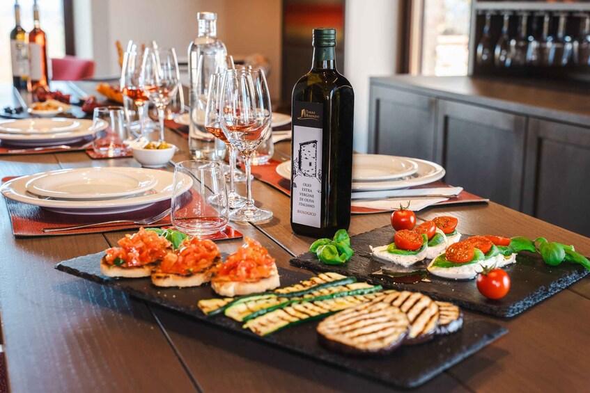 Picture 2 for Activity Torre Bisenzio: Wine Tasting with Cooking Class 2