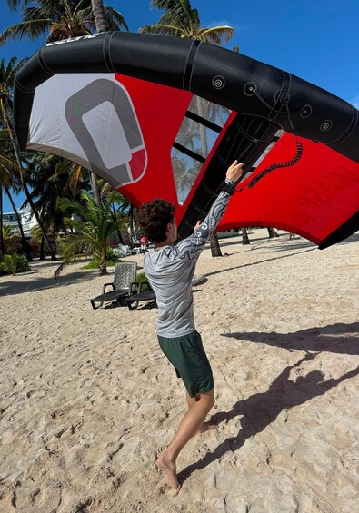Picture 1 for Activity San Andrés: Basic Wingfoil Course 2