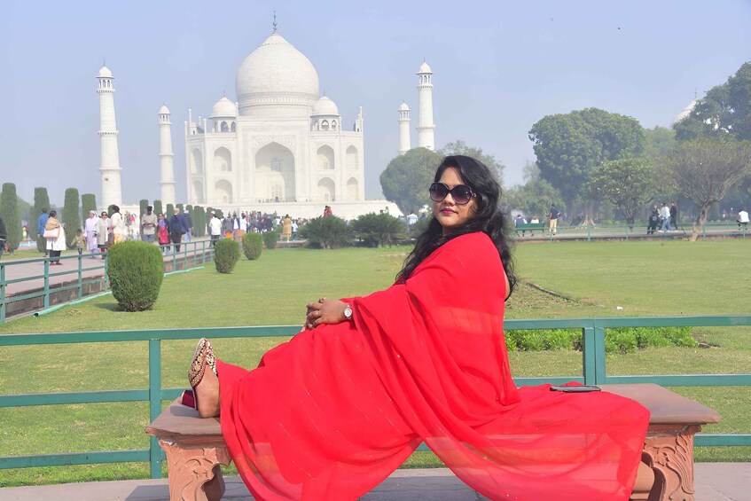 From Delhi: Taj Mahal Sunrise & Agra Private Day Tour By Car 1