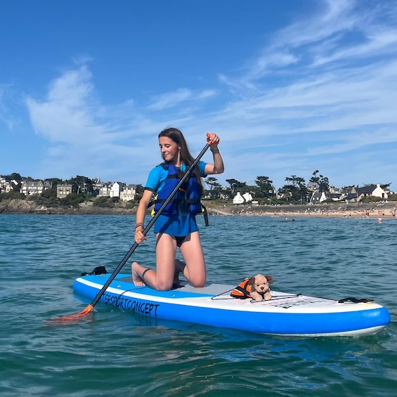 Picture 1 for Activity Saint-Briac: Guided Stand Up Paddling Tour on the Côte d'Emeraude 2