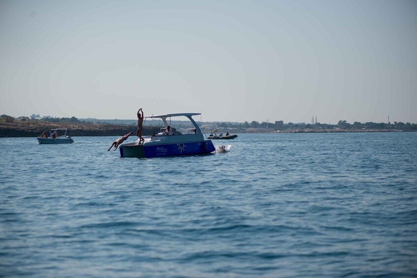 Picture 5 for Activity Polignano a Mare: Private Eco Boat Tour Between Caves and Aperitifs 3
