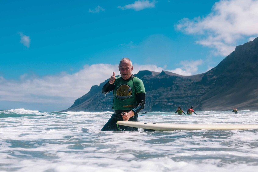 Picture 4 for Activity Costa Teguise: XL RIDE 3-day surf course for all levels 3