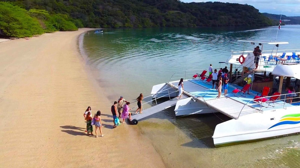 Picture 2 for Activity Playa del Coco: Trimaran Sunset Tour Península Papagayo 2