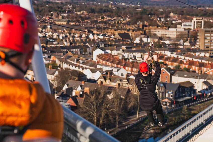 Picture 2 for Activity Cardiff: Principality Stadium zip line (Stadium Flyer) 5