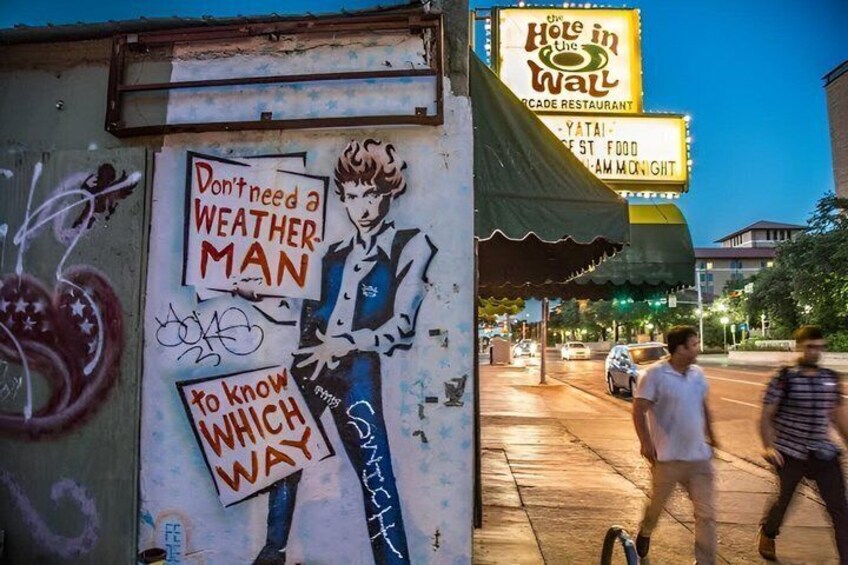 Austin Music Culture and History Walking Tour of The Drag 4