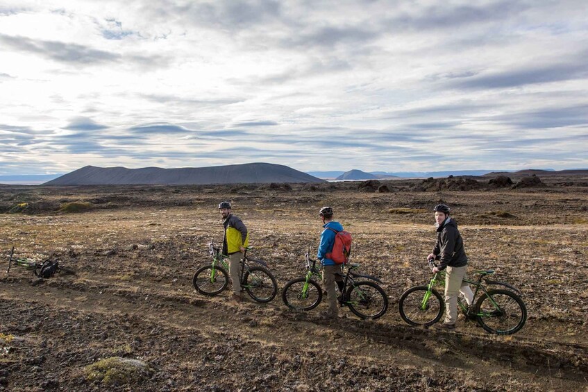 Reykjahlíð: Mývatn Nature Baths Bike Tour with Entry Ticket 1