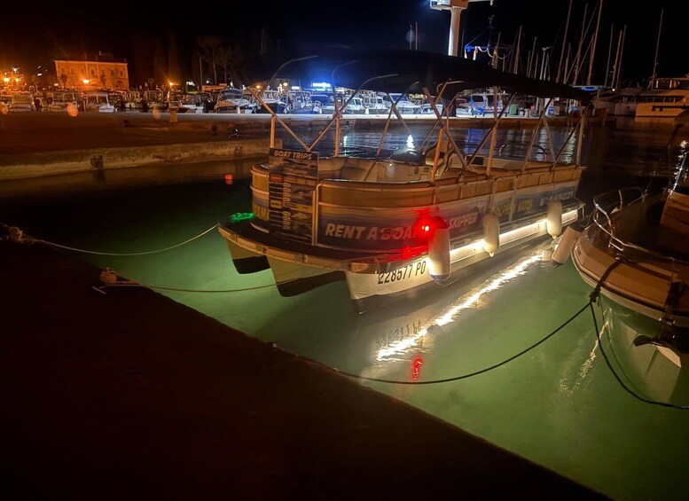 Picture 3 for Activity Private night boat ride, Poreč, drinks included 2
