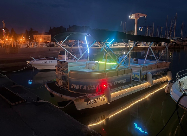Private night boat ride, Poreč, drinks included 1
