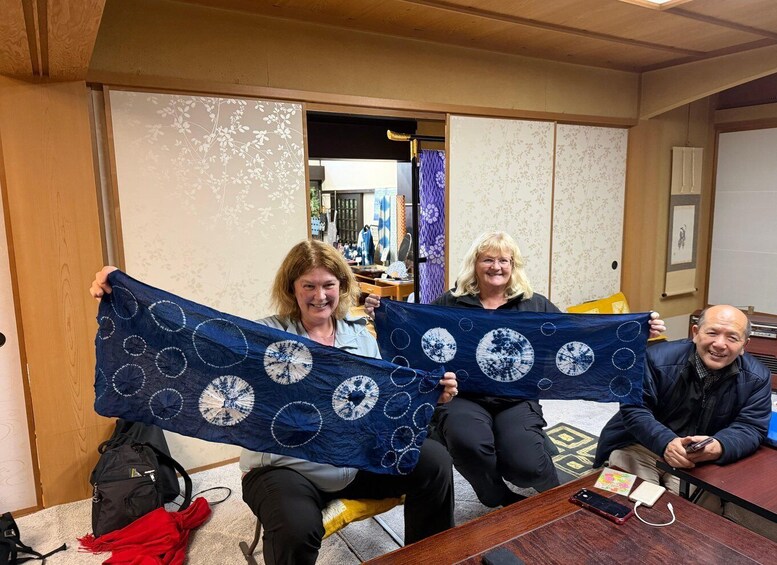 Picture 2 for Activity Nagoya: Private hands-on Shibori experience in Arimatsu 3