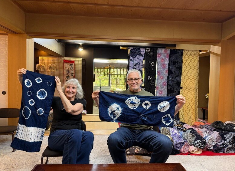 Picture 7 for Activity Nagoya: Private hands-on Shibori experience in Arimatsu 5