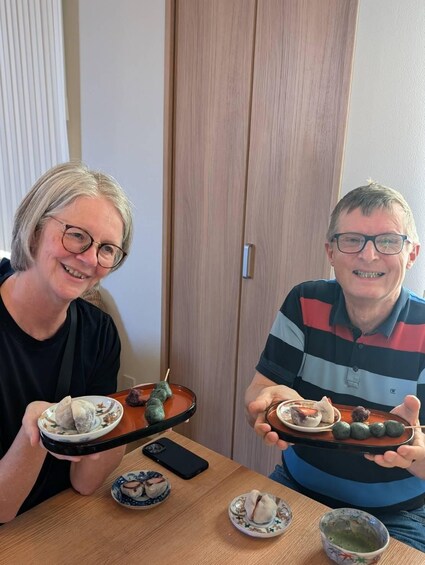 Picture 5 for Activity Tokyo: Japanese Wagashi Cooking Class with Matcha 2
