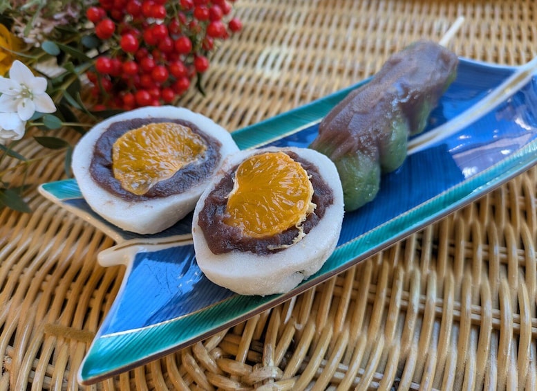 Picture 2 for Activity Tokyo: Japanese Wagashi Cooking Class with Matcha 3