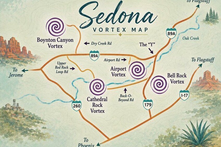 Sedona Vortex Tour – Explore All 4 Major Vortexes Indoors 5