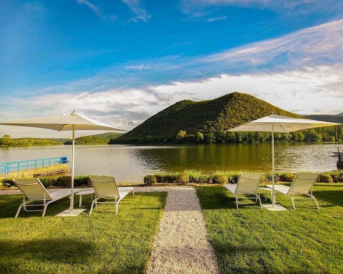 From Marmore: HYDRA Museum, boat, canoe and relaxation at Lake Piediluco 1