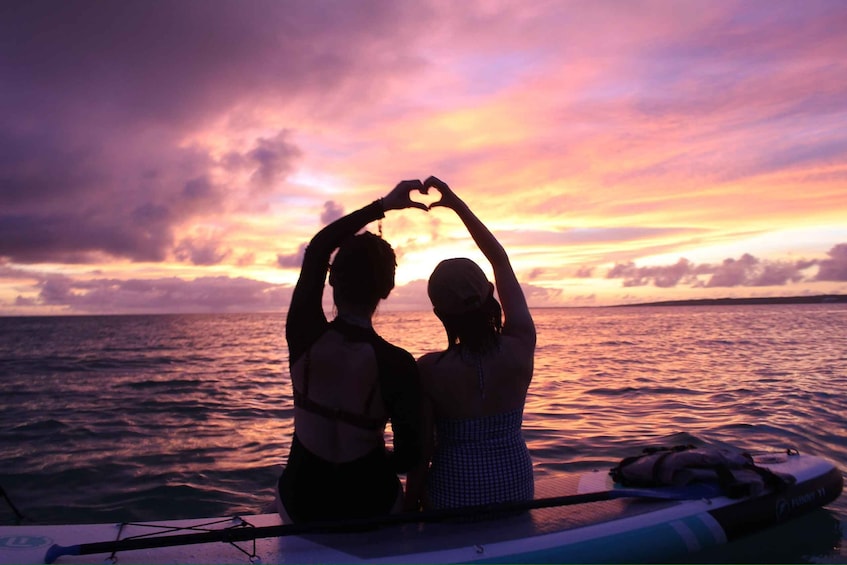 Picture 8 for Activity Miyakojima: Beginner-Friendly Sunset SUP with Free Photos 5