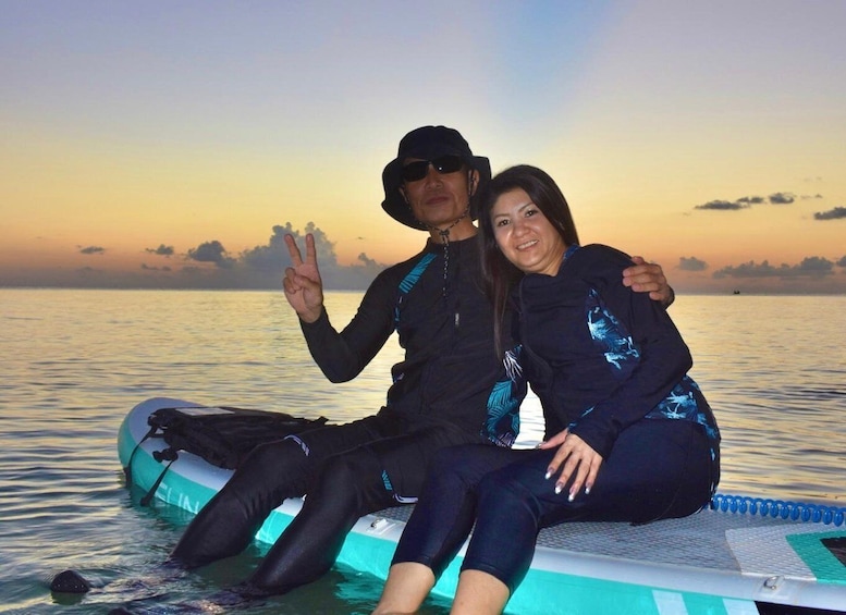 Picture 4 for Activity Miyakojima: Beginner-Friendly Sunset SUP with Free Photos 4