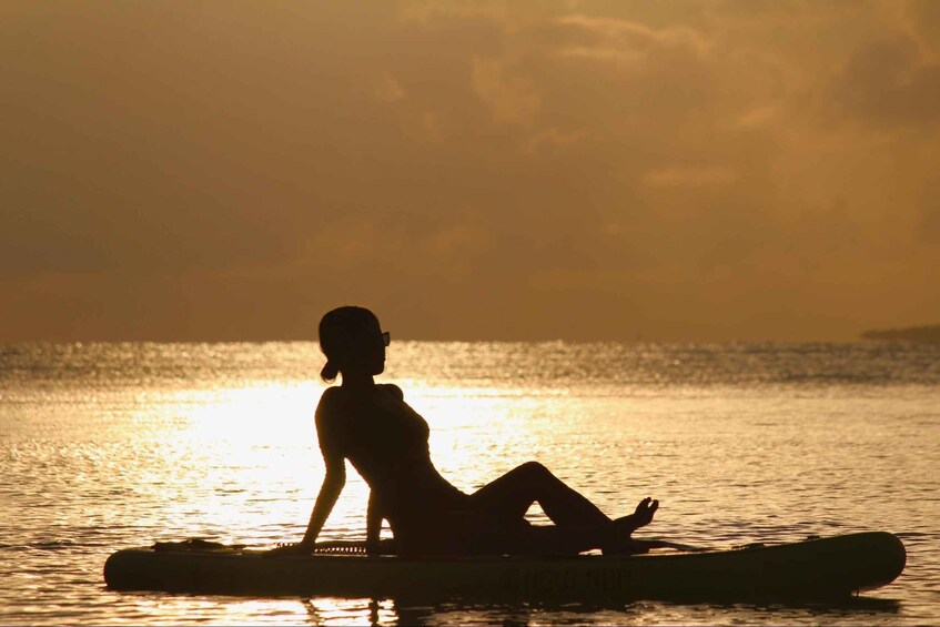 Picture 13 for Activity Miyakojima: Beginner-Friendly Sunset SUP with Free Photos 2