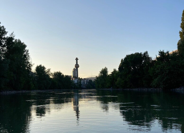 Picture 11 for Activity Vienna: Private Guided Canoe Tour on the Danube Canal 3