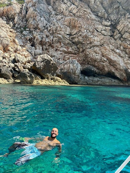 Picture 7 for Activity Alghero: Sea-Land Tour with a Dinghy, Snorkeling, and Aperitif at Sunset 2