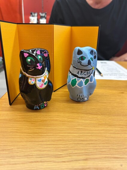 Picture 12 for Activity Tokyo: Maneki-neko Painting at Gotokuji, Lucky Cat Workshop 5