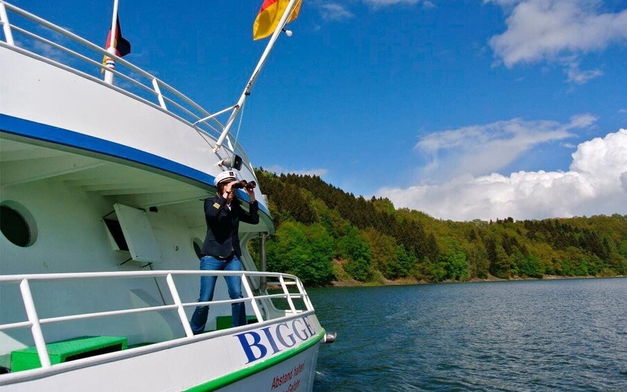 Picture 2 for Activity Boat cruise on Lake Biggesee: Romantic lakeside scenery in the Sauerland mountains! 2