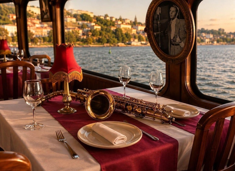 Porto: Sunset Jazz Cruise with Live Music & Dinner 1