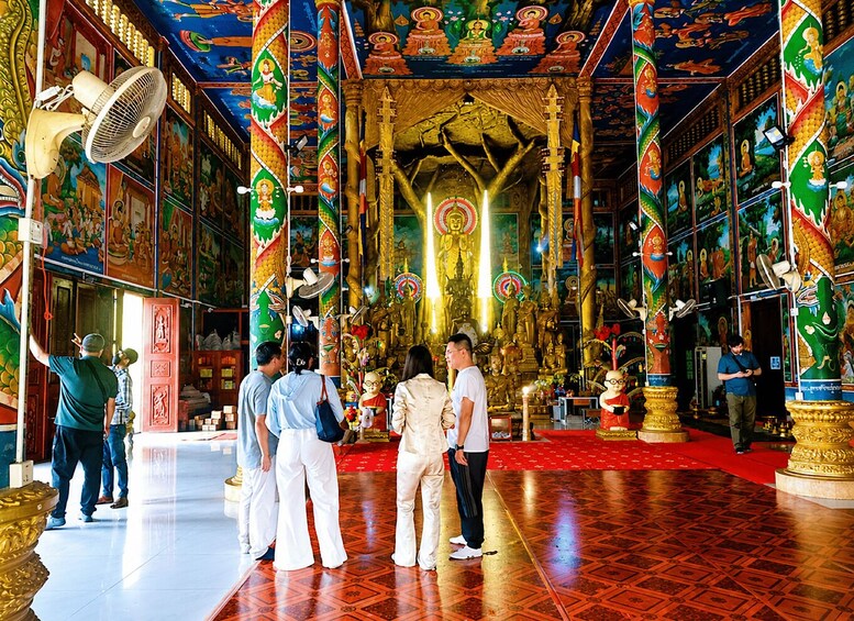 Picture 20 for Activity Phnom Penh: Silk Islands, Mekong River Life & Golden Temple 2