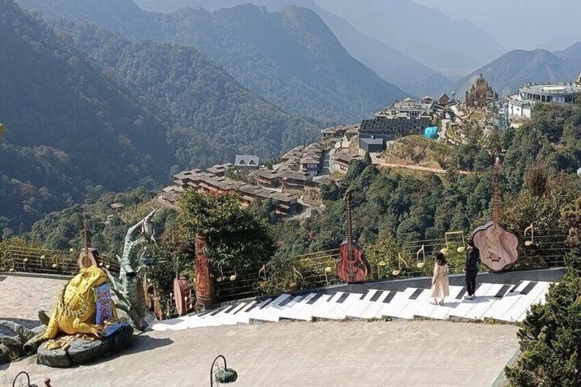 Silver Waterfall and Cloud Dragon Glass Bridge Tour Sapa 2