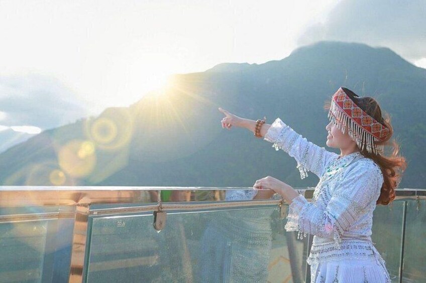 Silver Waterfall and Cloud Dragon Glass Bridge Tour Sapa 1