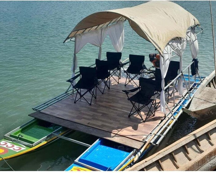 Picture 2 for Activity Pakse: 4000 Islands Bike Tour with Boat Cruise 4
