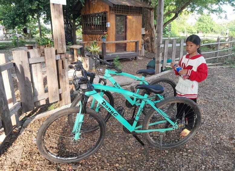 Picture 1 for Activity Pakse: 4000 Islands Bike Tour with Boat Cruise 5