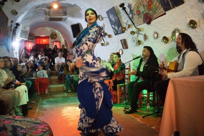 Flamenco and Andalusian Dinner Show in the Caves of Granada 3