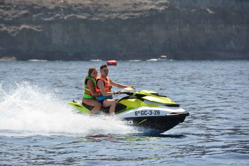 Picture 1 for Activity Gran Canaria: Guided Jet Ski Safari Along the South Coast 5