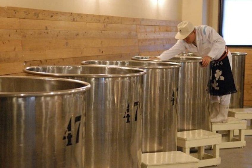 Nihonmatsu Daishichi Sake Brewery Tasting 1
