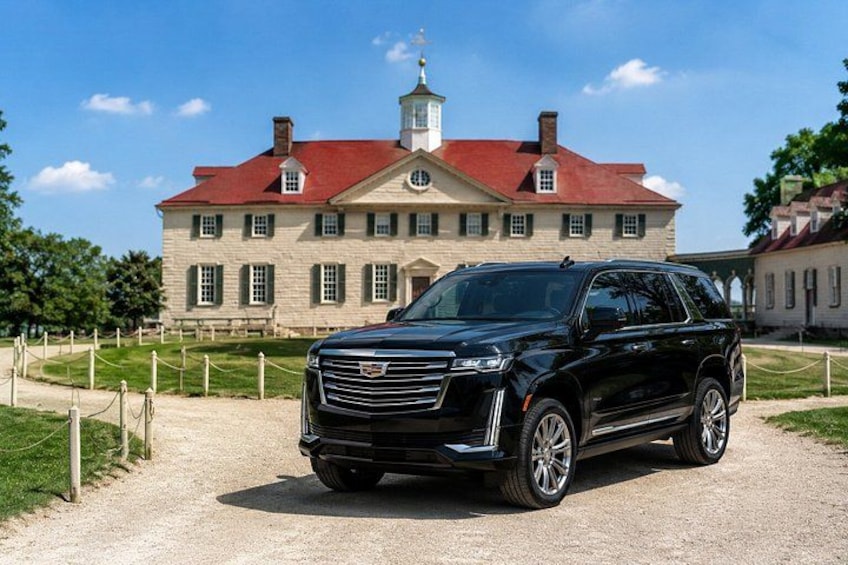 Mount Vernon Private Tour from Washington DC Luxury SUV 1