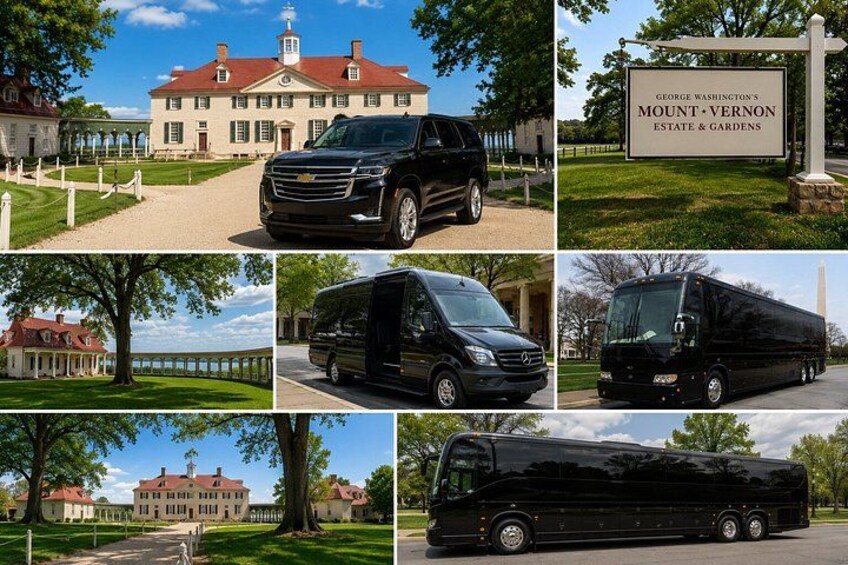 Mount Vernon Private Tour from Washington DC Luxury SUV 5