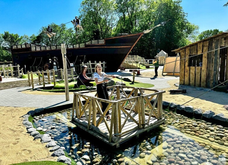 Hamburg: Pirate´s Island Adventure Mini Golf Ticket 1