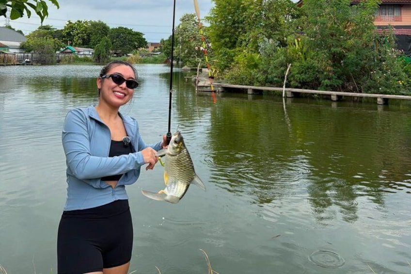 Half Day Fishing and Local Market Experience in Bangkok 1